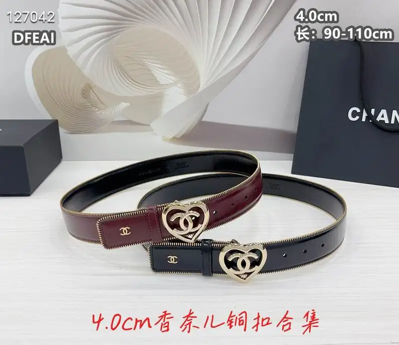 Chanel belt 40mmX90-115cm 8L04